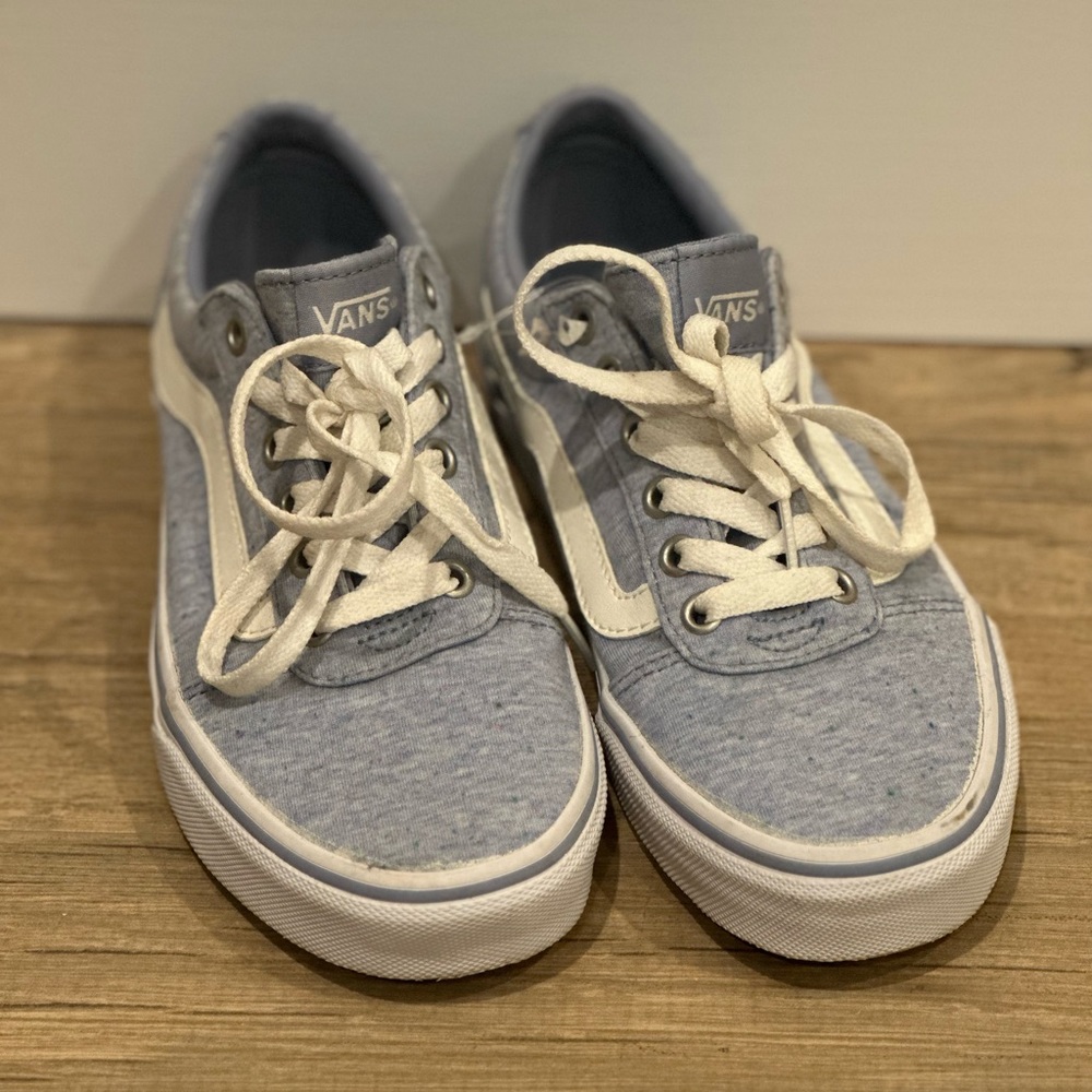 Light Blue Women’s Vans- size 7